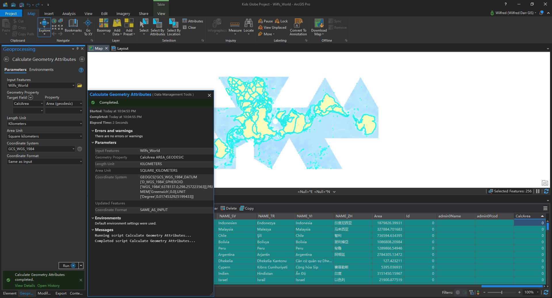 ArcGIS Pro Calculate Geometry just does nothing,... Esri Community